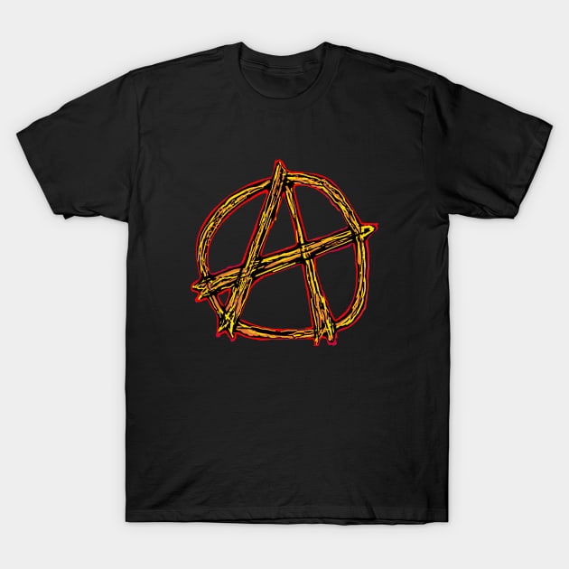 Anarchy T-Shirt by Mark Ewbie